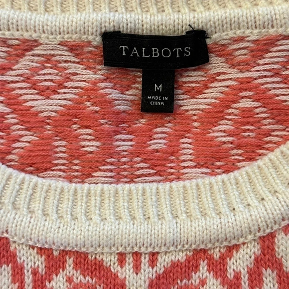 Talbots Women’s Lambswool Lightweight Long Sleeve Crewneck Sweater Size Medium - Picture 6 of 8